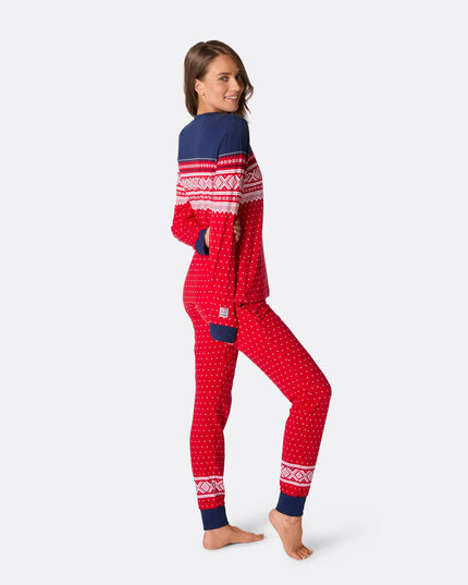 Marius Red Pajamas for Women - Christmas and Year-Round Style