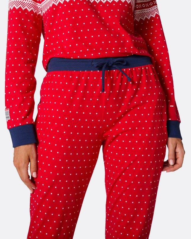 Marius Red Pajamas for Women - Christmas and Year-Round Style