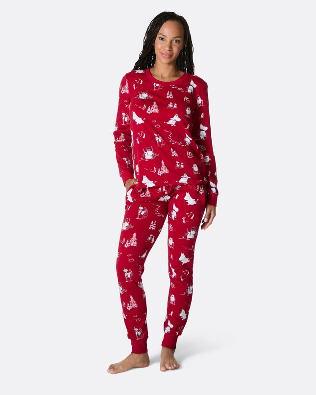 Women's Moomin Christmas Pajamas