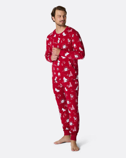 Men's Moomin Christmas Pajamas