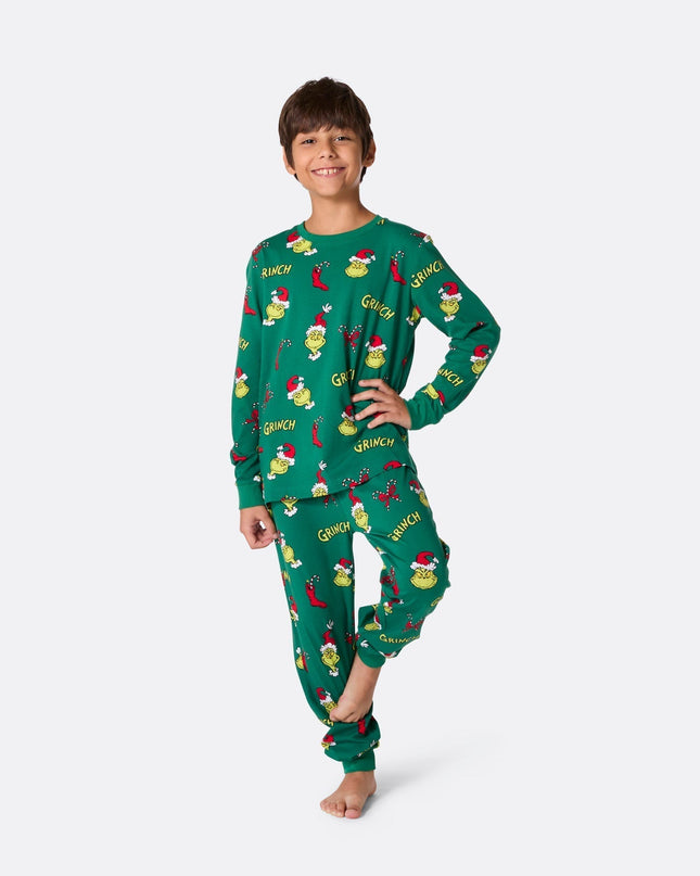 Grinch Familie Jule Pyjamas