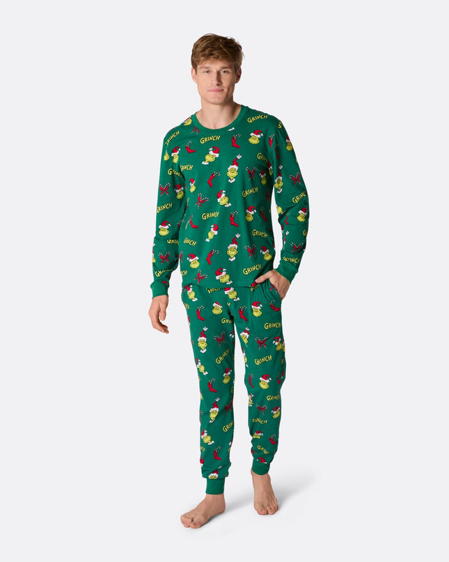 Mænds Grinch Jule Pyjamas