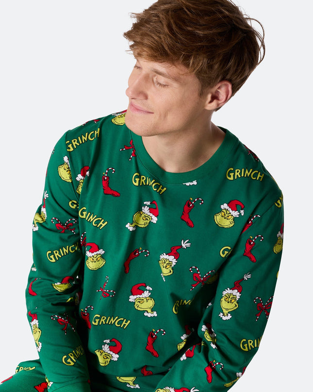 Mænds Grinch Jule Pyjamas