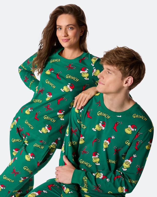 Mænds Grinch Jule Pyjamas