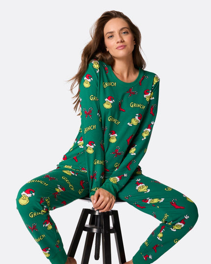 Grinch Familie Jule Pyjamas