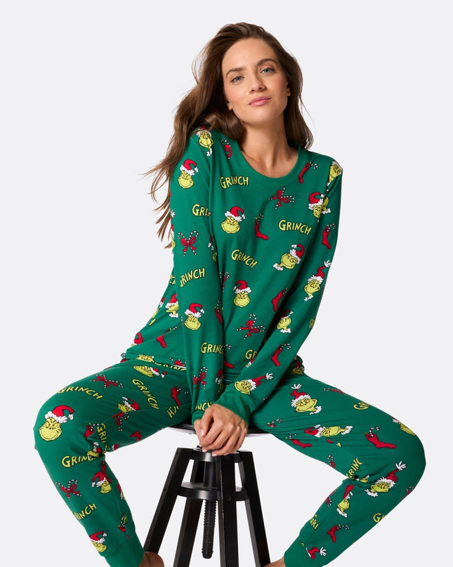 Grinch Familie Jule Pyjamas