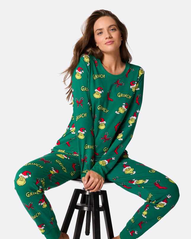 Pijamas Navideños del Grinch para Mujeres