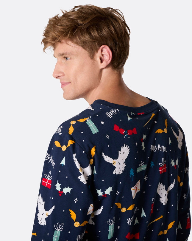 Men's Blue Harry Potter Pyjamas