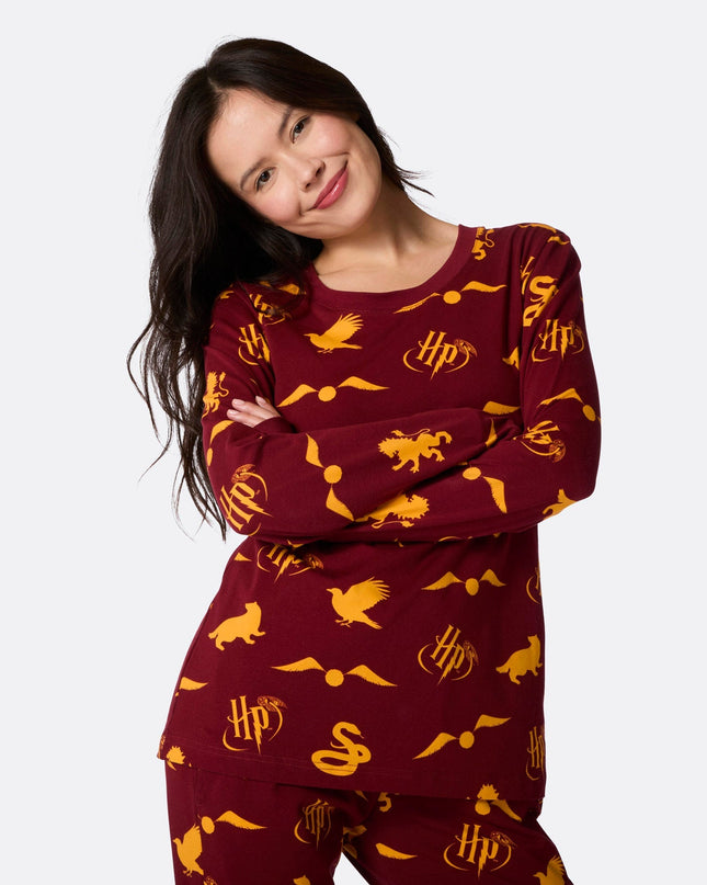 Women's Red Harry Potter Pyjamas