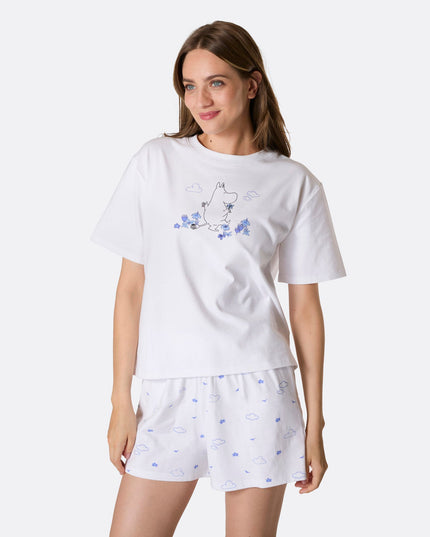 Pijamas Cortos Moomintroll para Mujeres