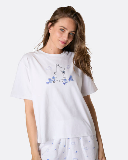 Pijamas Cortos Moomintroll para Mujeres