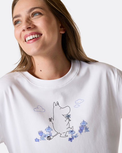 Pijamas Cortos Moomintroll para Mujeres