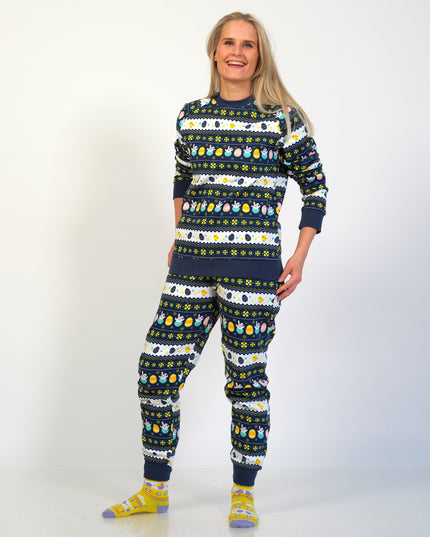 Blue Easter Sweatsuit - Women's Style