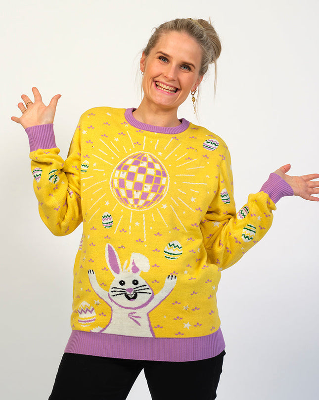Disco Easter Sweater for Women