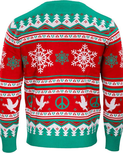 Suéteres Feos de Navidad Unisex para Parejas I Come in Peace