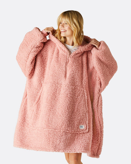 HappyHoodie Pink Sherpa til Voksne - Bedst Sælgende Komfort