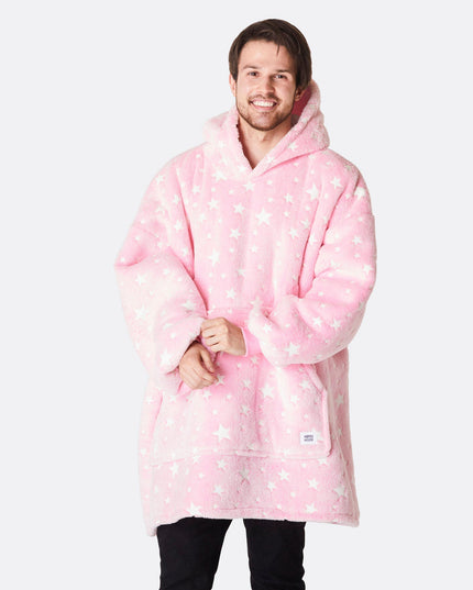 HappyHoodie Pink Stars for Easter for Men and Women