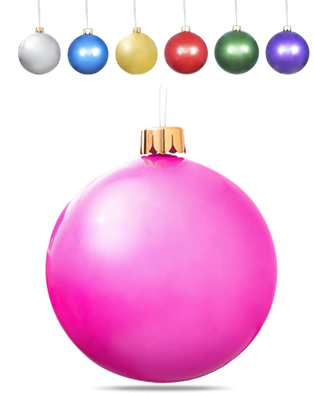 Adornos Inflables Sobredimensionados para Decoraciones Navideñas
