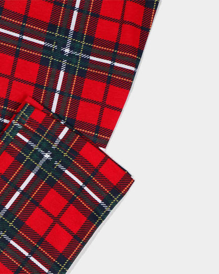 Julepyjamas til kvinder rød smil design