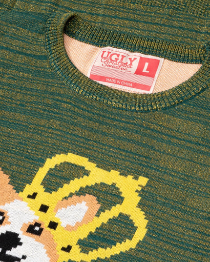 Queen Corgi Dog Lovers Ugly Christmas Sweater