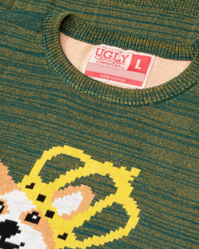 Queen Corgi Dog Lovers Ugly Christmas Sweater