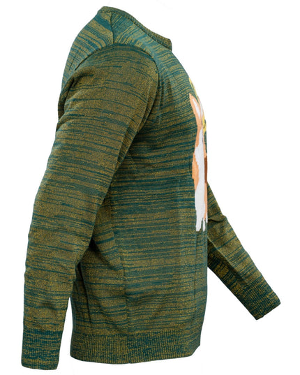 Queen Corgi Dog Lovers Ugly Christmas Sweater