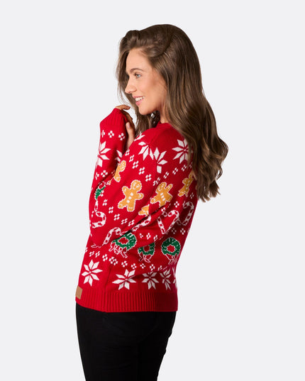 Women's Family Red Christmas Sweater