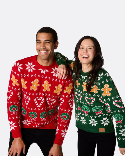 Men's Family Red Christmas Sweater