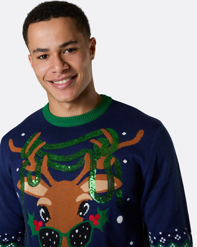 Mænds Rudolf Jule Sweater