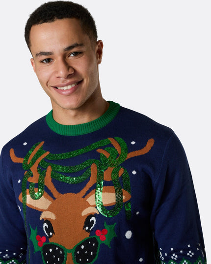 Men's Rudolph Christmas Sweater