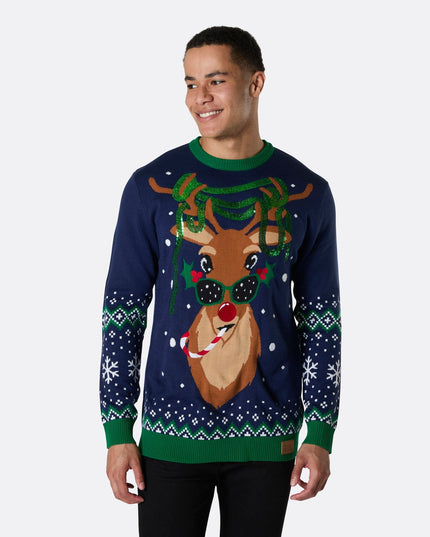 Mænds Rudolf Jule Sweater