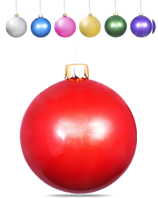 Adornos Inflables Sobredimensionados para Decoraciones Navideñas