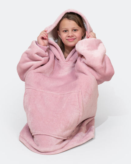 Pink HappyHoodie til børn