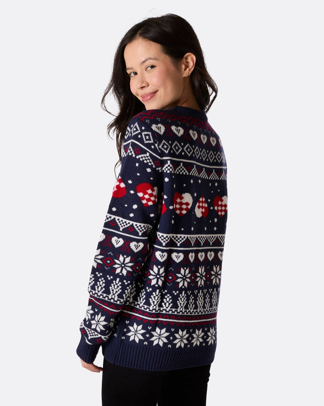 Women's Snowman Christmas Sweater