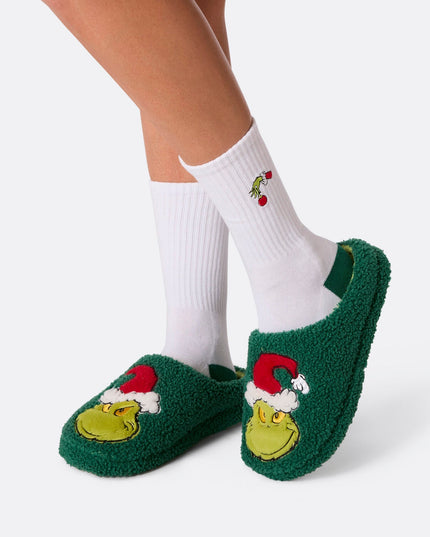 The Grinch Slippers - Cozy Gifts for Fans