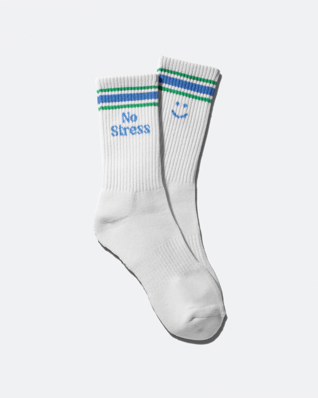 No Stress Tennis Socks for Adults - Relaxed Style