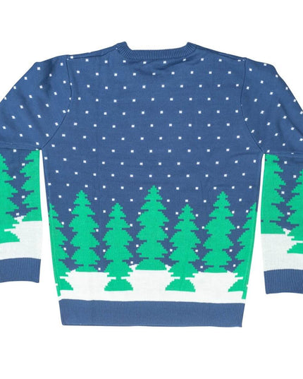 Santa Claus Pooping Chimney Ugly Christmas Sweater