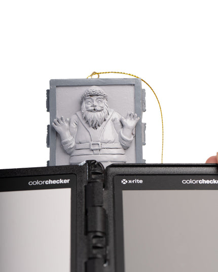 Santa Frozen in Carbonite Decoration