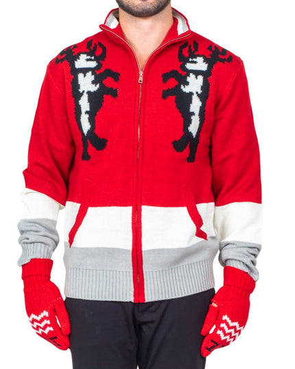 Julemand Film Deluxe Kostume Sæt: Sweater, Hat & Vanter