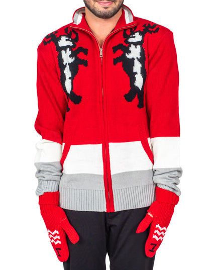 Julemand Film Deluxe Kostume Sæt: Sweater, Hat & Vanter