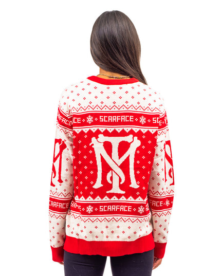 Suéter Feo de Navidad Scarface Tony Montana