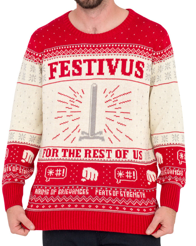 Seinfeld Festivus Ugly Christmas Sweater