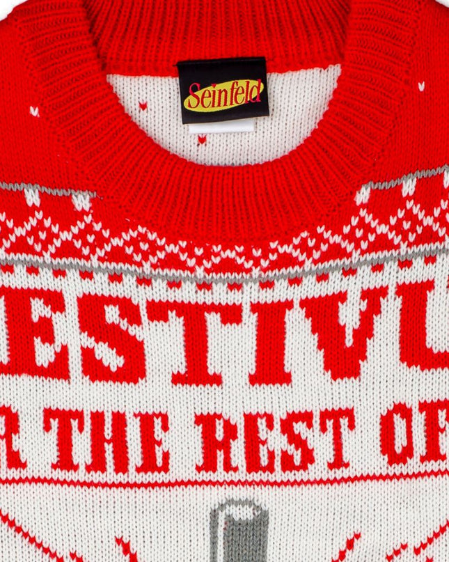 Women's Seinfeld Festivus Ugly Christmas Sweater