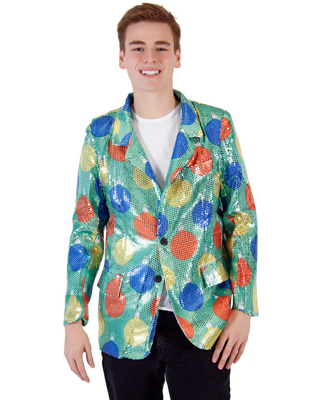 Sequin Ornaments Blazer Jacket