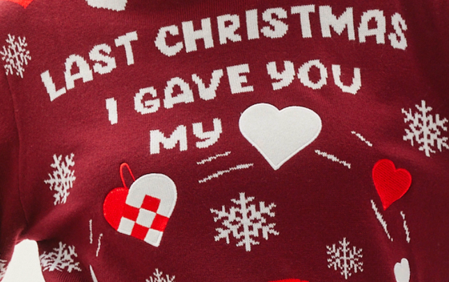The Christmas Heart Sweater - Men's