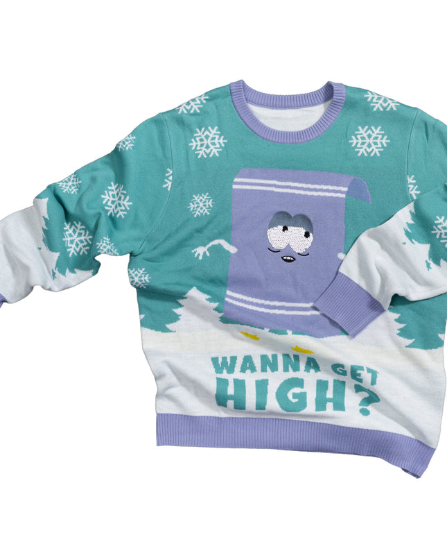South Park Towelie Red Eyes Sweater