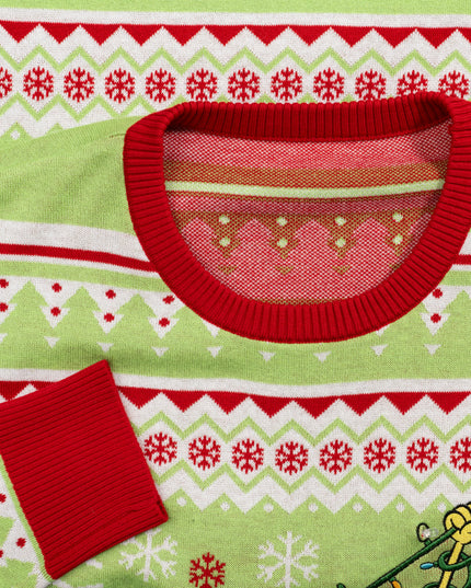 Spongebob Sammenfiltret LED Lygter Sweater