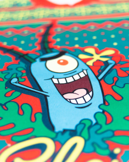 Sudadera fea de Navidad trineo de SpongeBob SquarePants