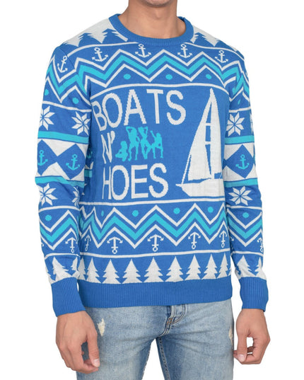 Step Brothers Boats N Hoes Ugly Christmas Sweater