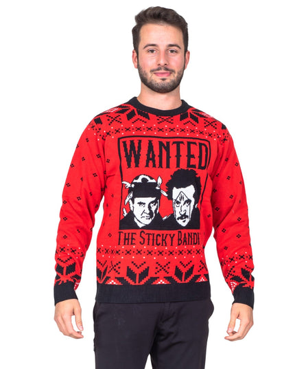 Suéter navideño feo divertido de Sticky Bandits de los años 80